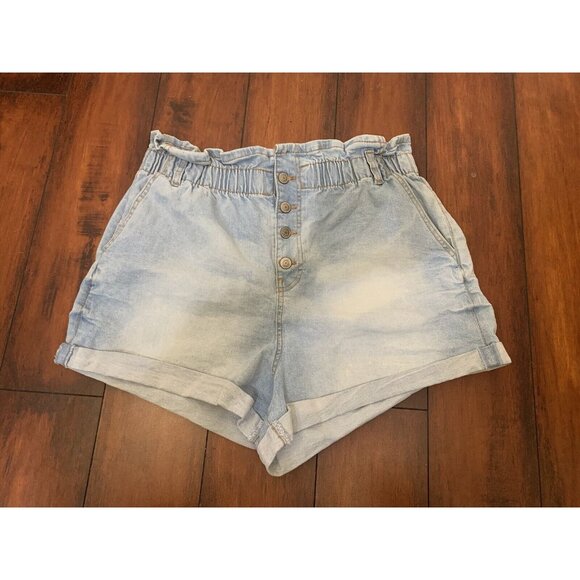 (A-25) Short womens size 15-17 XL blue color - Picture 4 of 5